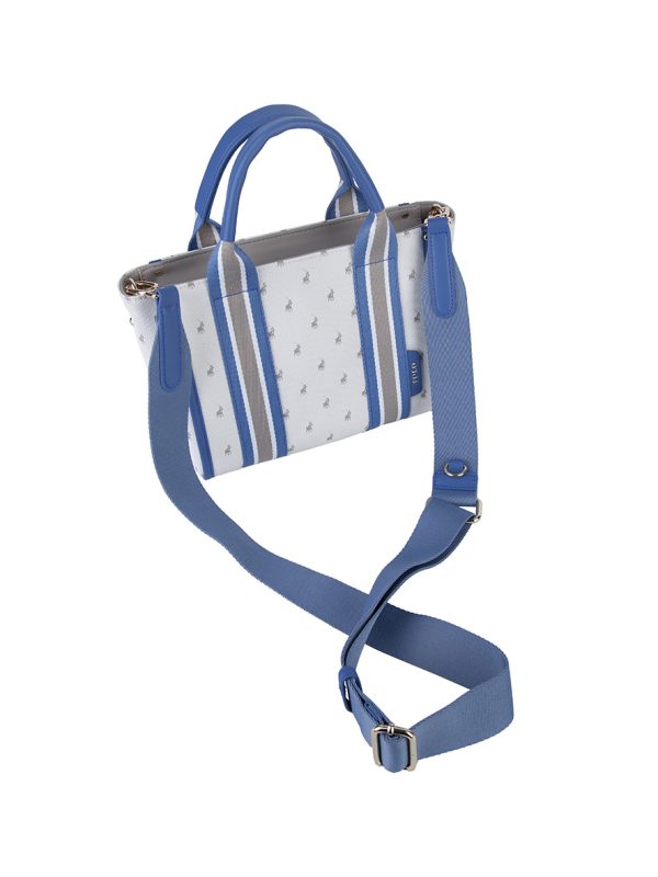 Polo Portofino Small Shopper Crossbody Bag Blue