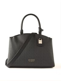 Guess Easley Satchel Bag Coal