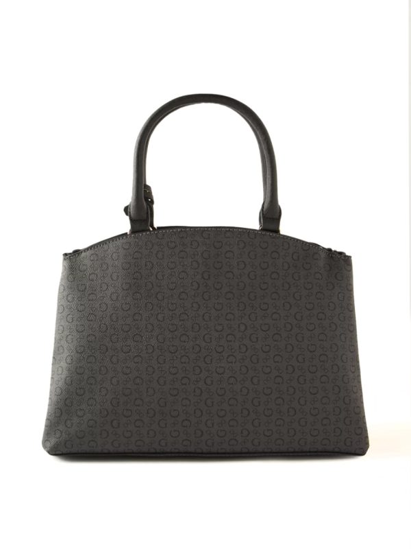 Guess Easley Satchel Bag Coal