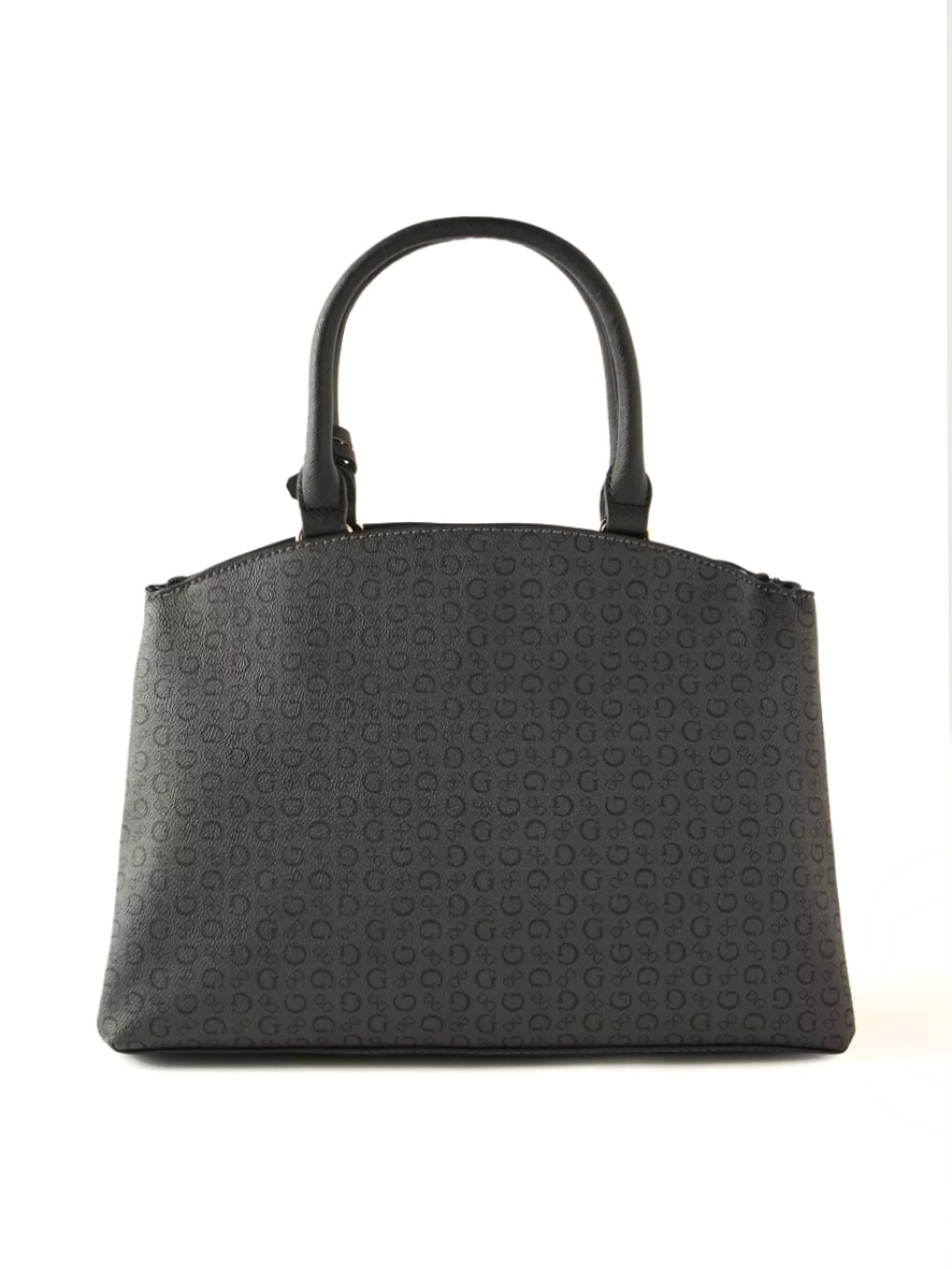 Guess Easley Satchel Bag Coal