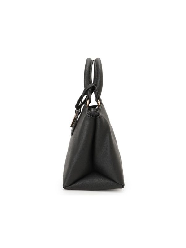 Guess Easley Small Satchel Bag Black
