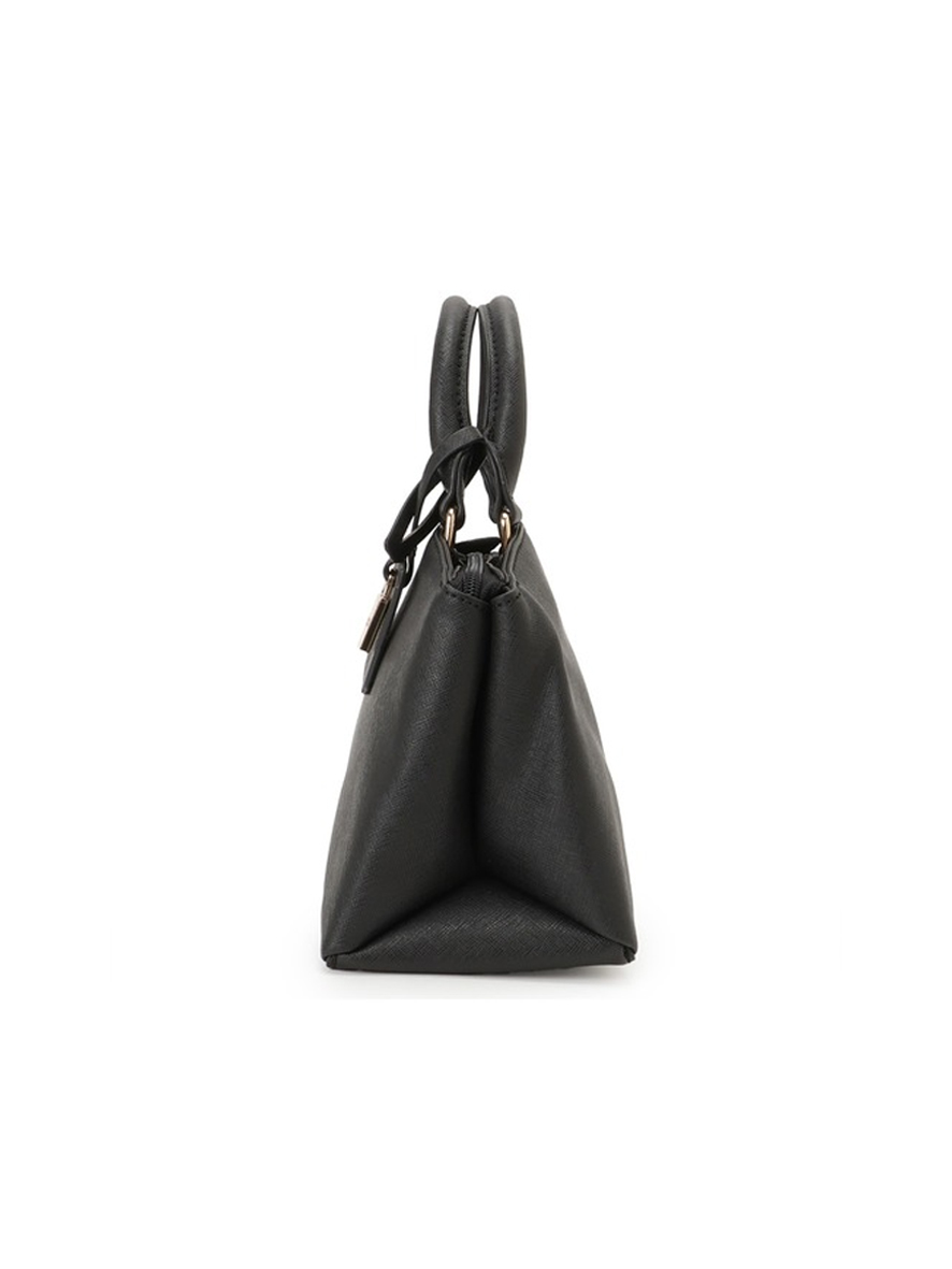 Guess Easley Small Satchel Bag Black