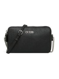 Guess Tidewood Mini Compartment Crossbody Black