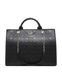 Sissy Boy Daily Impress Embossed Tote Black