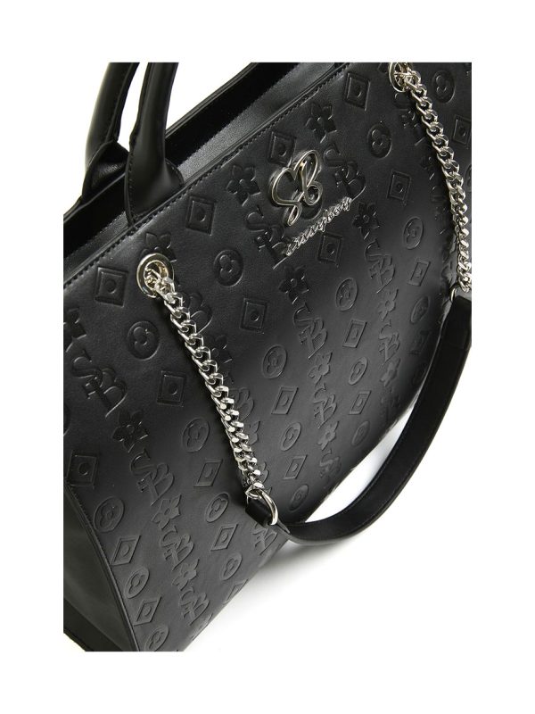 Sissy Boy Daily Impress Embossed Tote Black