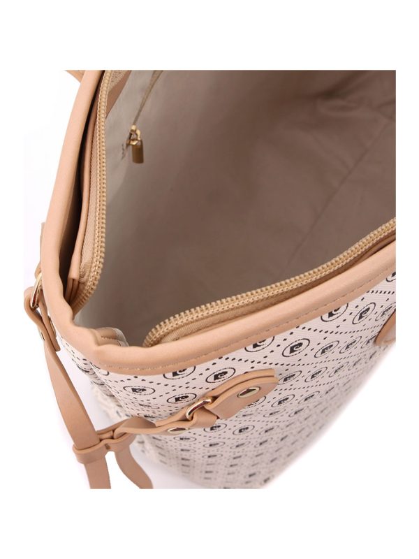 Pierre Cardin Karina Tote Bag White Beige