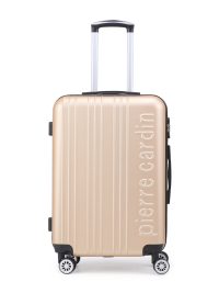Pierre Cardin Belmont ABS 24' Hard Case Luggage Bag Metallic Champagne
