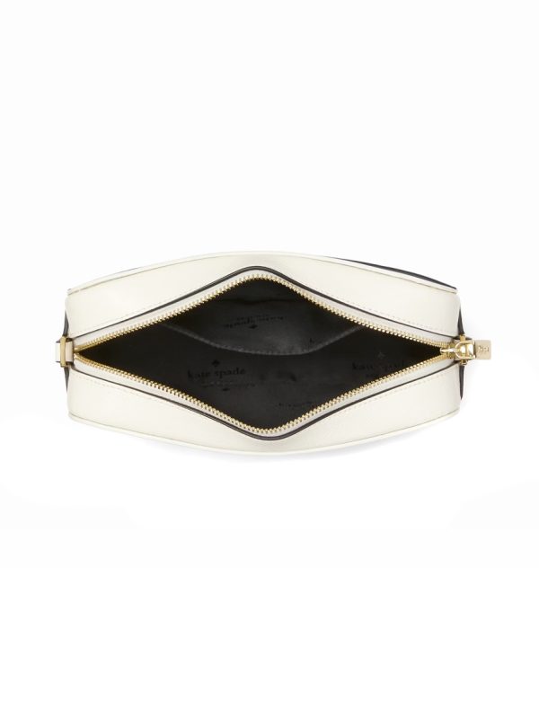 Kate Spade Oh Snap Camera Bag Saffiano Leather Black Multi