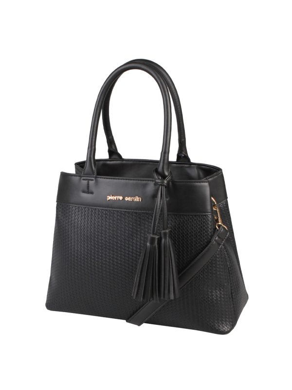 Pierre Cardin Christie Satchel Black