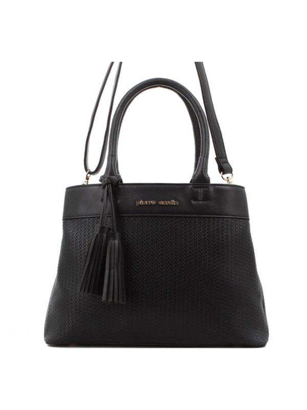 Pierre Cardin Christie Satchel Black