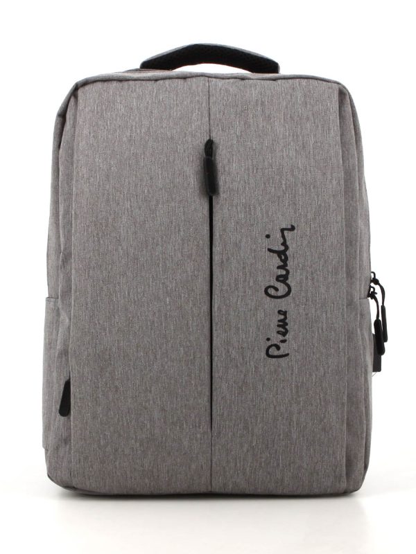 Pierre Cardin Moreau Laptop Backpack Grey