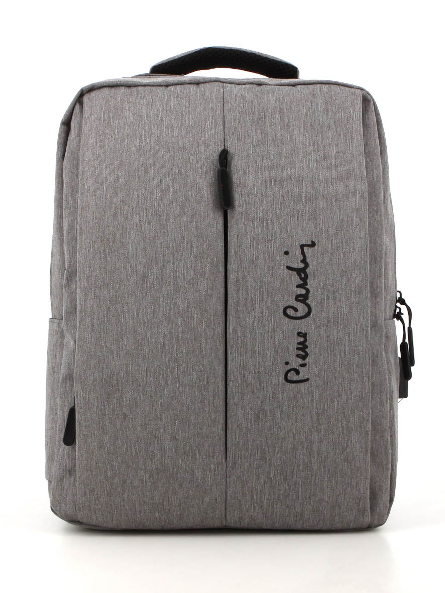 Pierre Cardin Moreau Laptop Backpack Grey