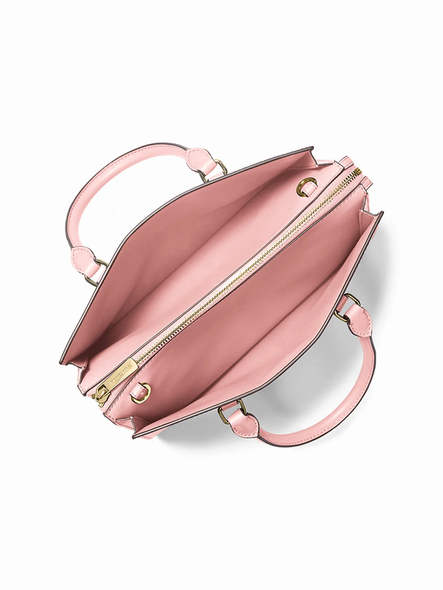 Michael Kors Sheila Medium Satchel Powder Blush