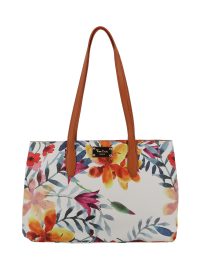 Pierre Cardin Aasha Tote Floral Orange