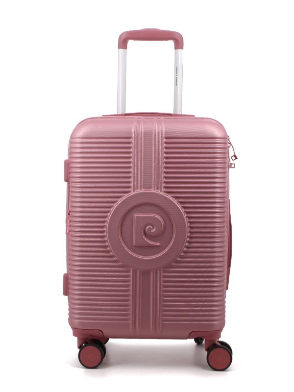 Pierre Cardin Saturn Hard Case Luggage Bag Pink