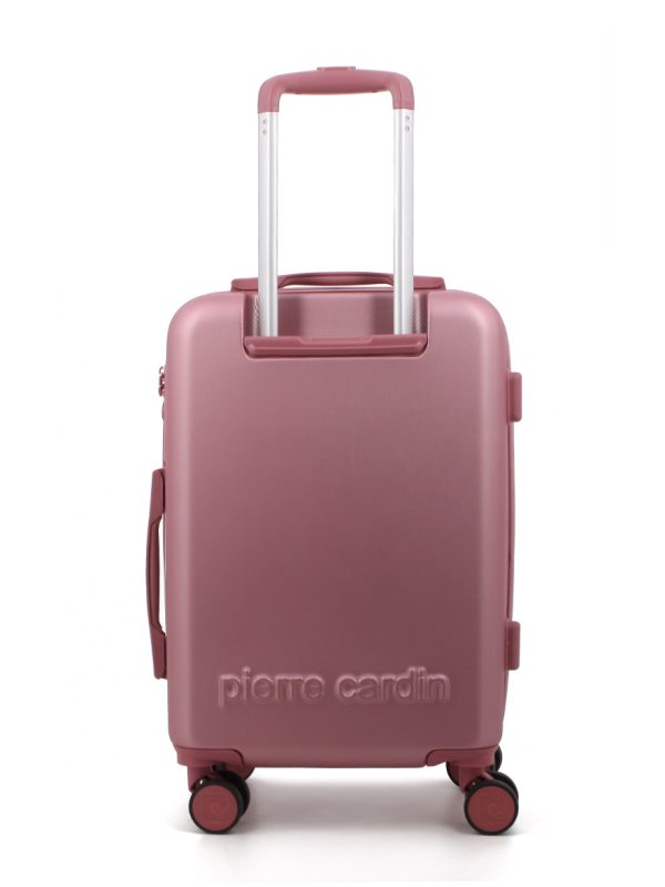 Pierre Cardin Saturn Hard Case Luggage Bag Pink