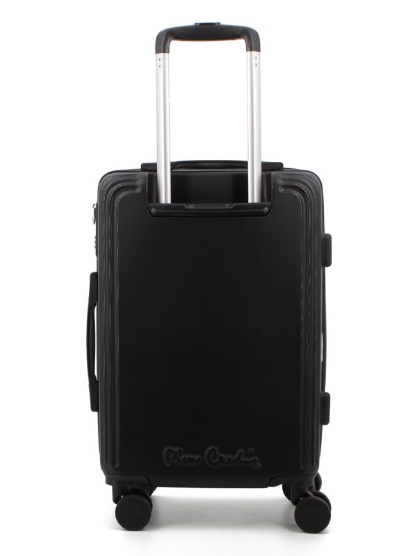 Pierre Cardin Tauri ABS Hard Case Luggage Bag Black