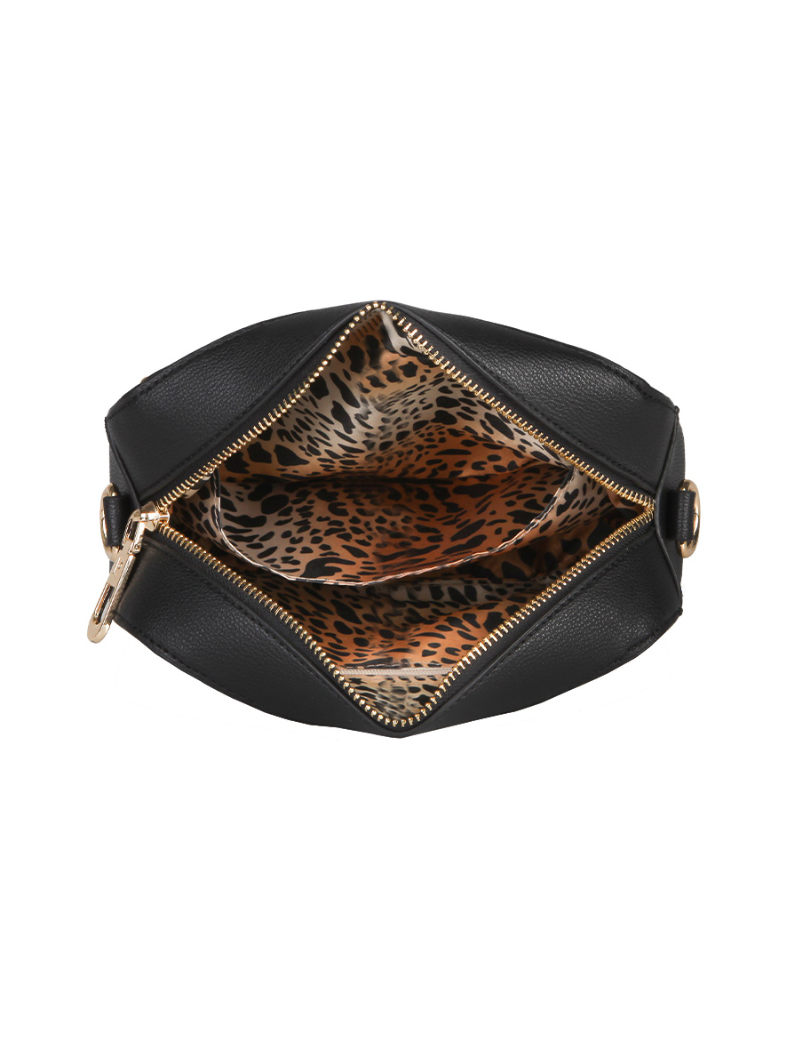 Pierre Cardin Zea Studded Crossbody Black