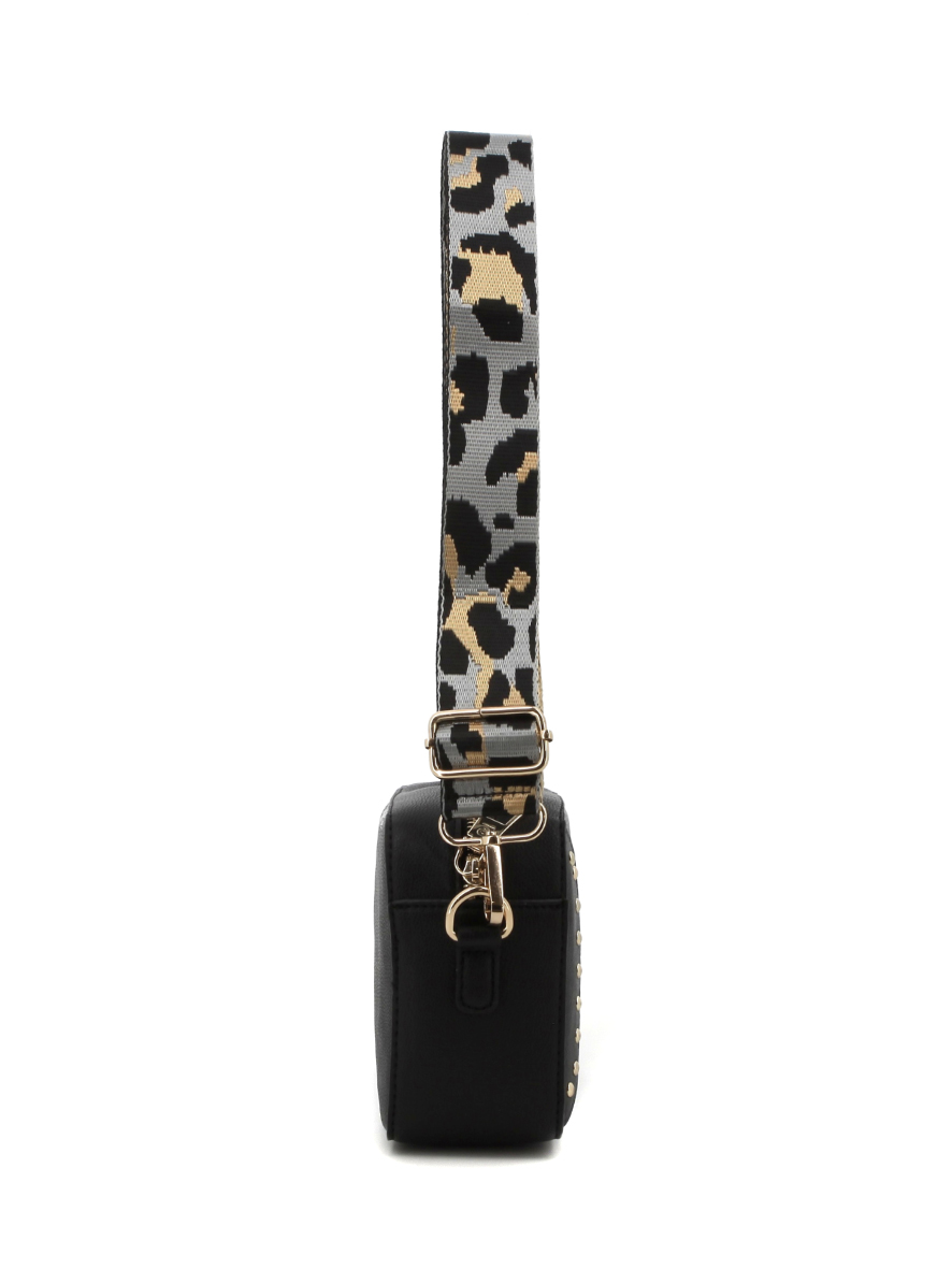 Pierre Cardin Zea Studded Crossbody Black