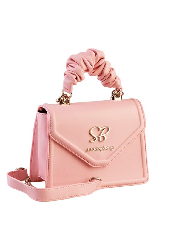 Sissy Boy Pompom Primrose Bag Pastal Pink