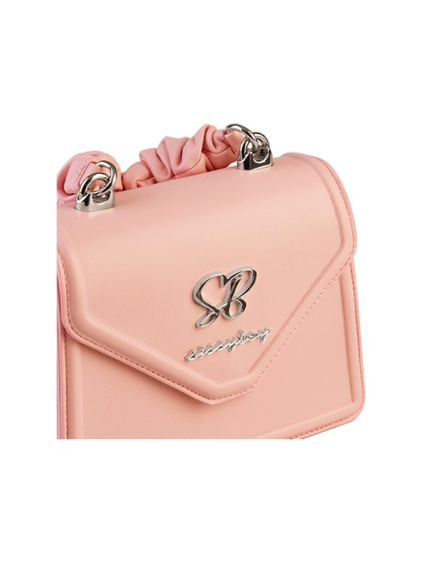Sissy Boy Pompom Primrose Bag Pastal Pink
