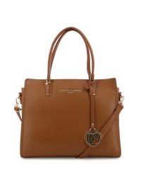 Pierre Cardin Valeria Structured Handbag Brown