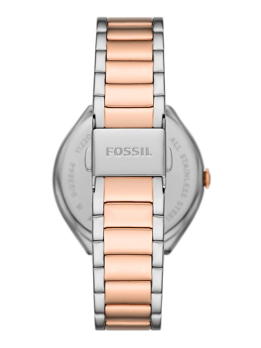 Fossil Women's Ashtyn Two Toned Silver and Rose Gold Bracelet Watch Stainless Steel