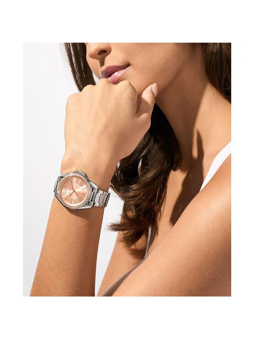 Michael Kors Kacie Women's Quartz Pink Silver Watch