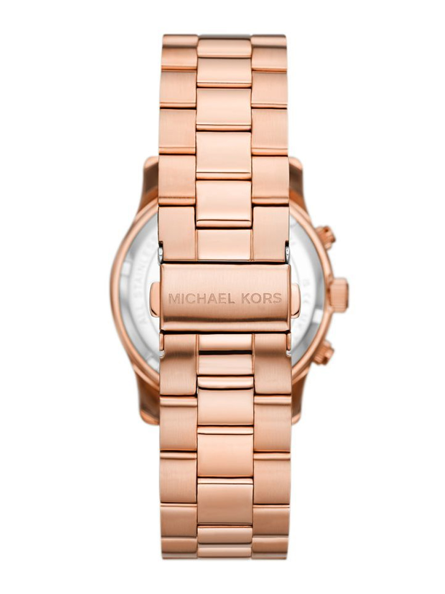 Michael Kors Runway Women's Rose Gold Stainless Steel Watch