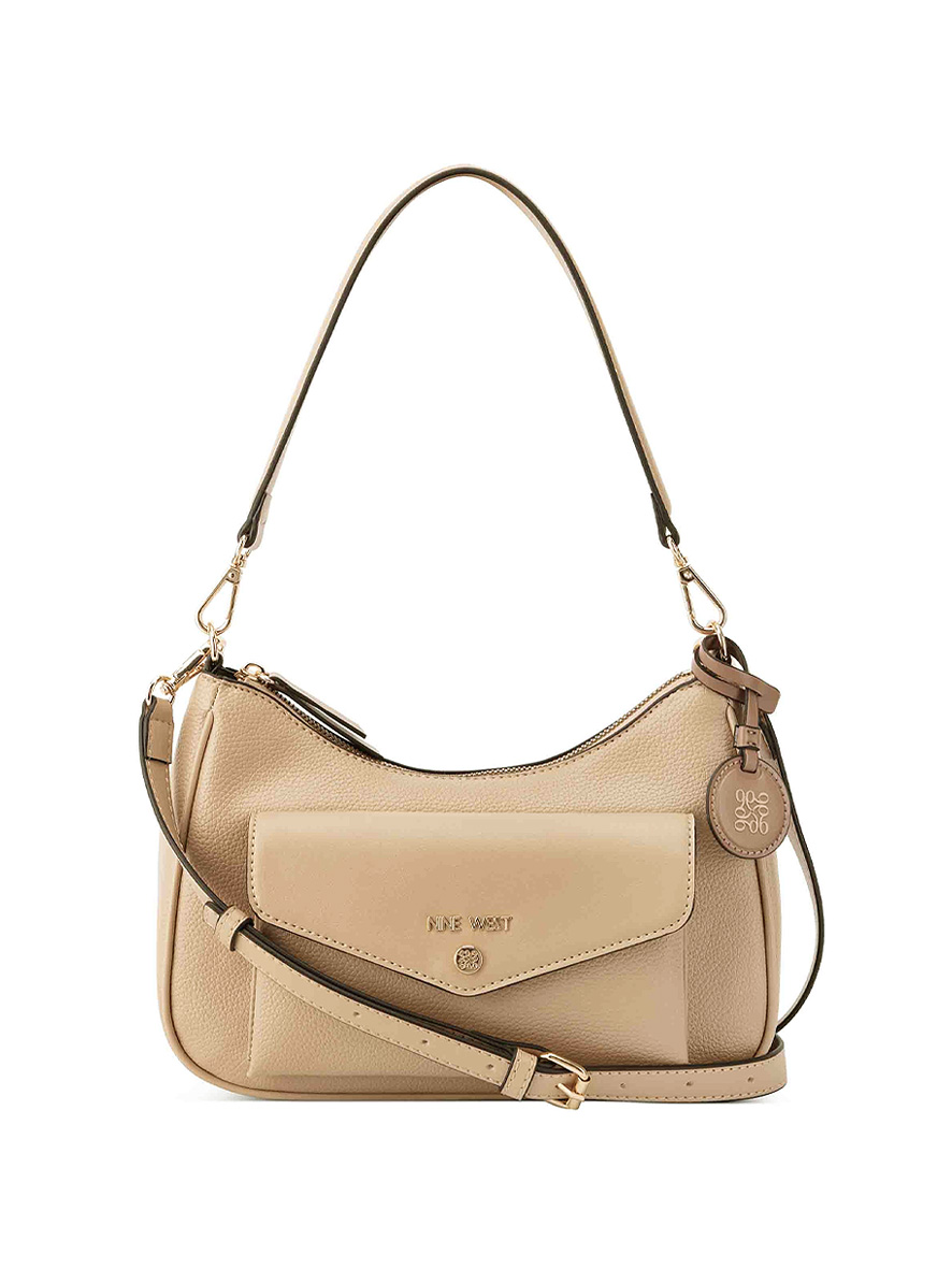 Nine West Caireann Shoulder Bag Khaki