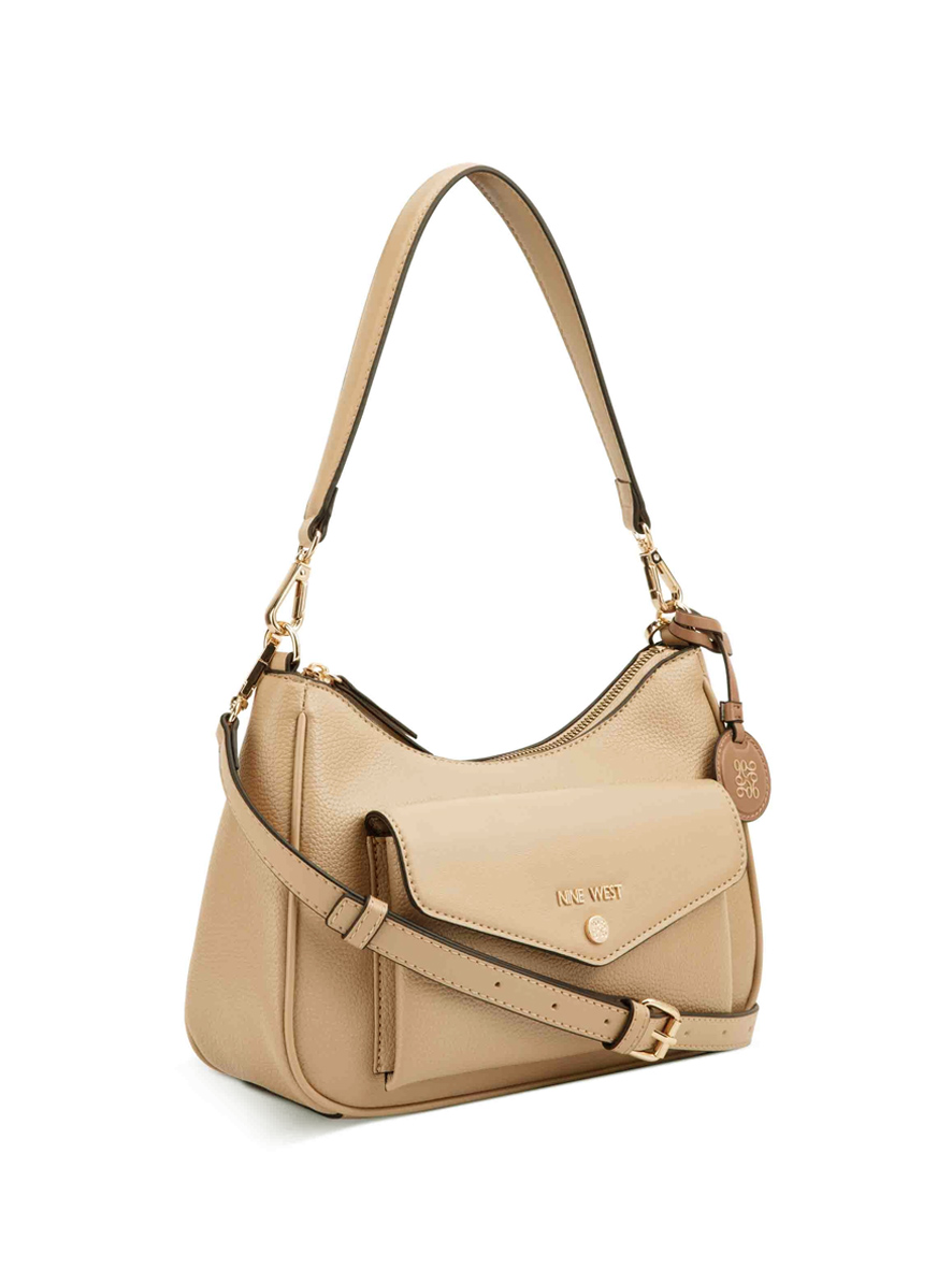 Nine West Caireann Shoulder Bag Khaki