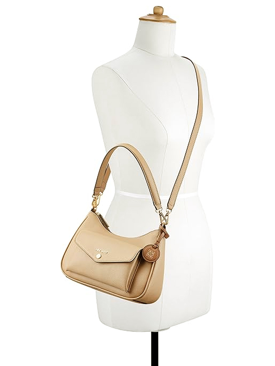 Nine West Caireann Shoulder Bag Khaki
