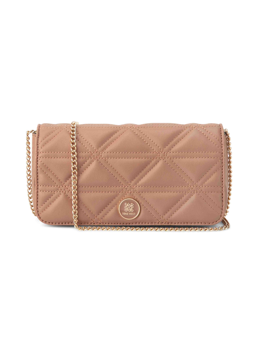 Nine West Harland Phone Crossbody Bag Clay