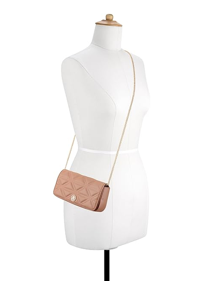 Nine West Harland Phone Crossbody Bag Clay