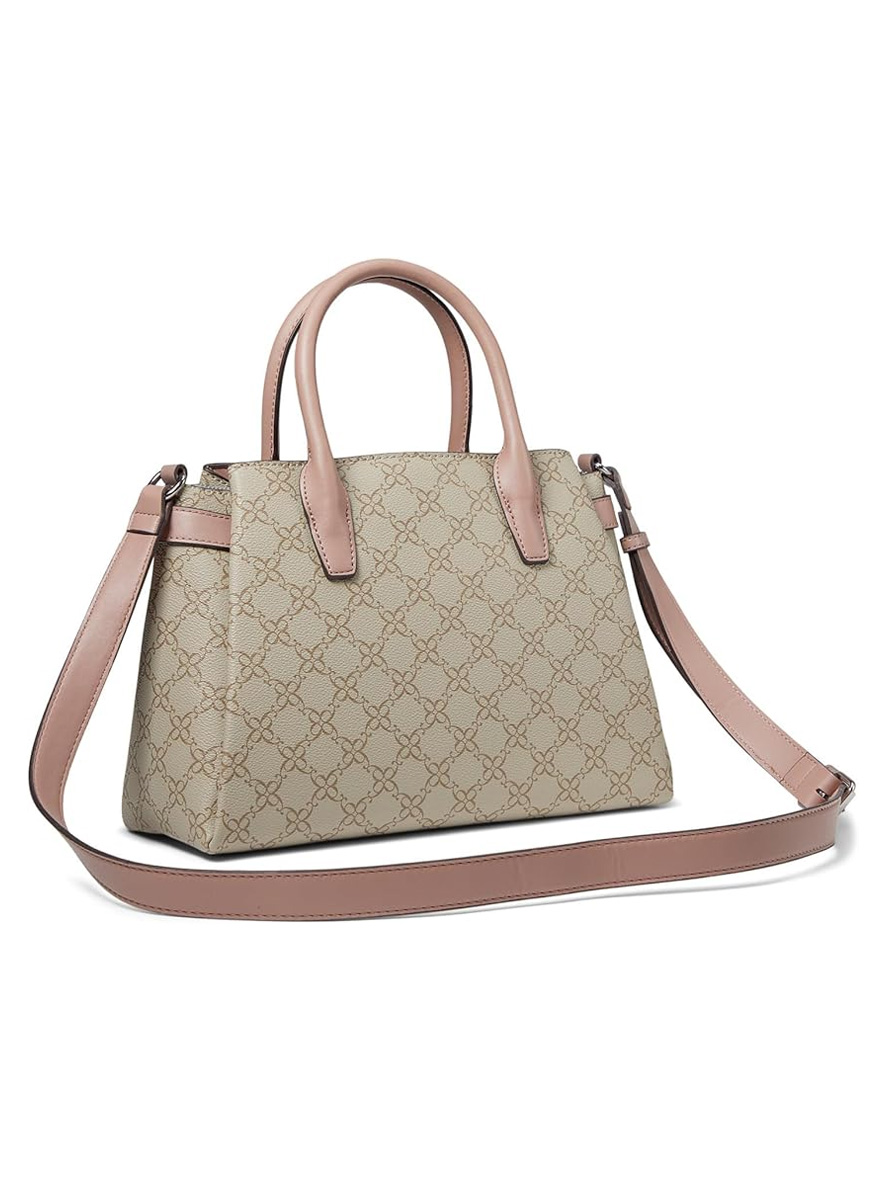 Nine West Josey Satchel Bag Mushroom Logo Dusk