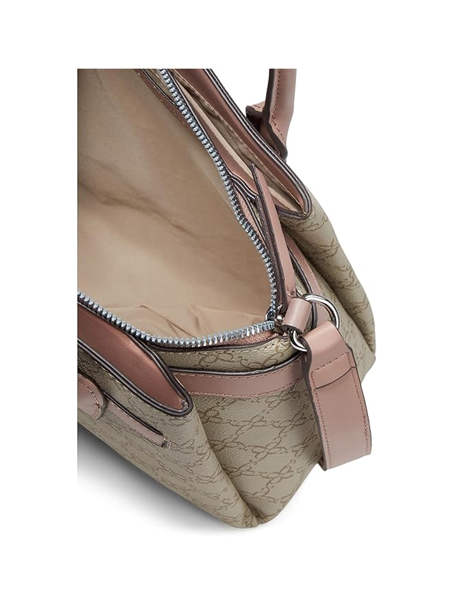 Nine West Josey Satchel Bag Mushroom Logo Dusk