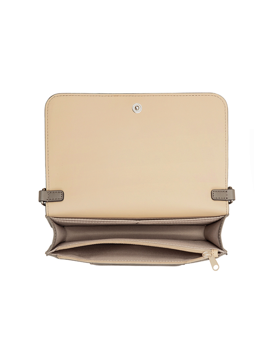 Nine West Shonda SLG Flap Over Wallet with a String Cinder Logo