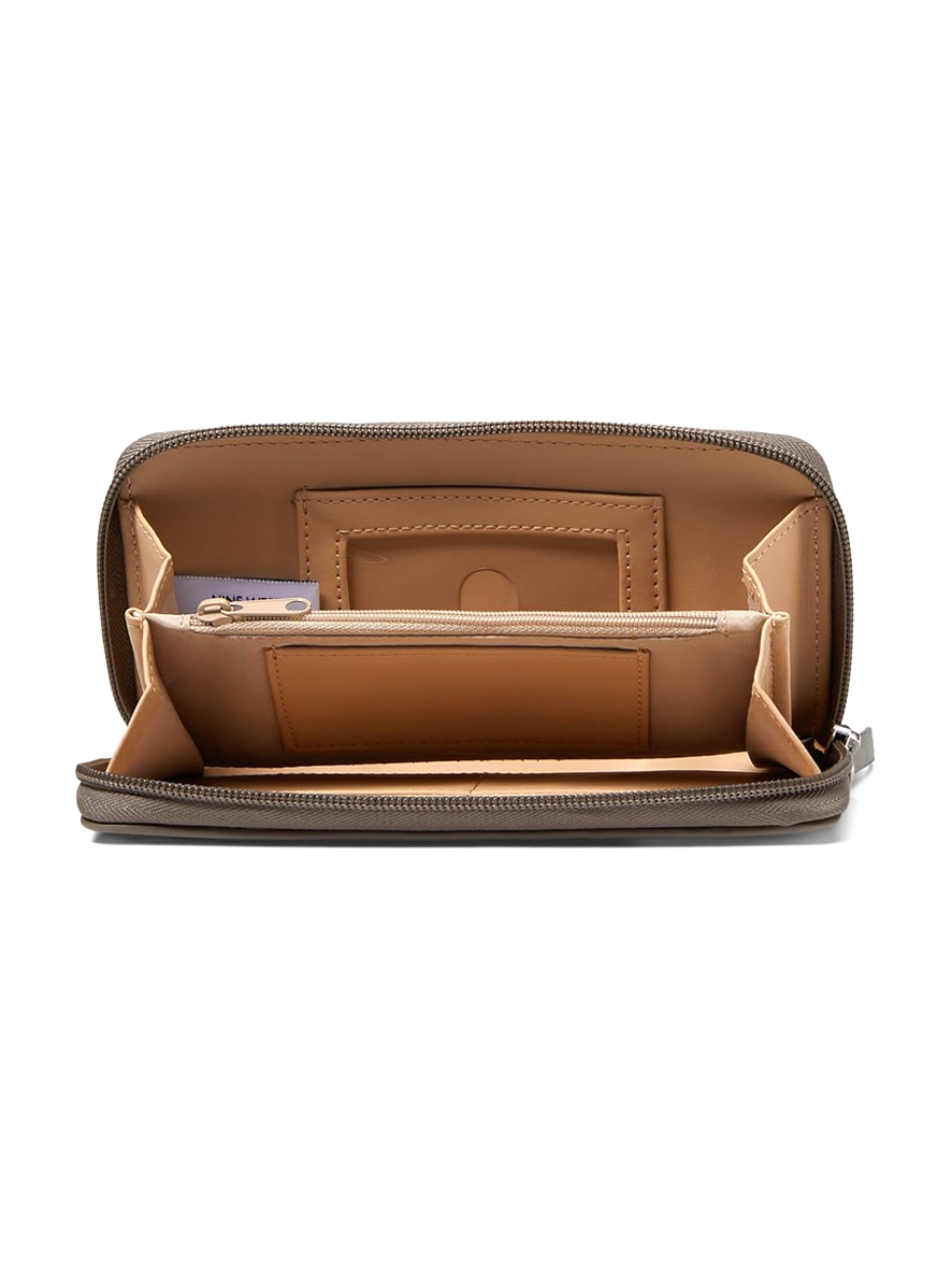 Nine West Zuri SLG Zip Around Wallet Fall Cinder Floral