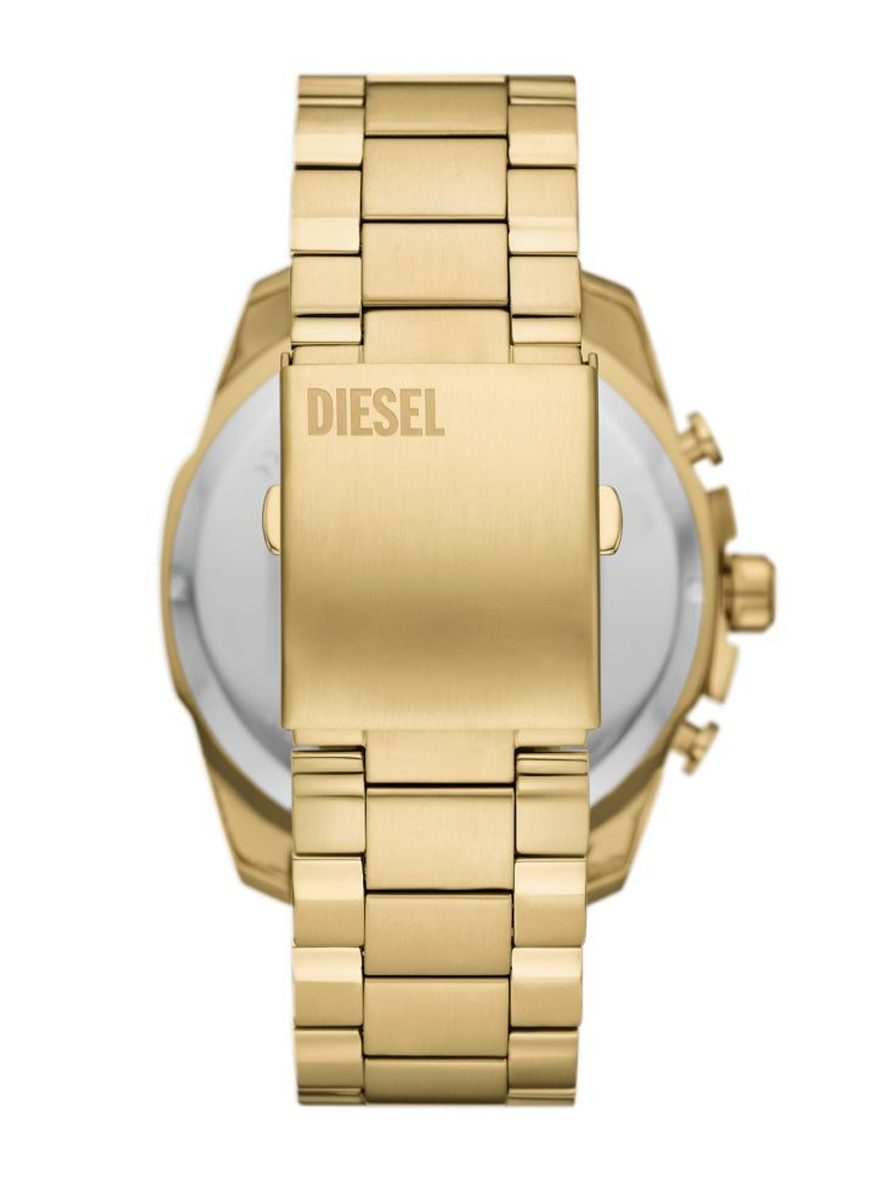 Diesel Men's Mega Chief Chronograph Gold Tone Stainless Steel Watch