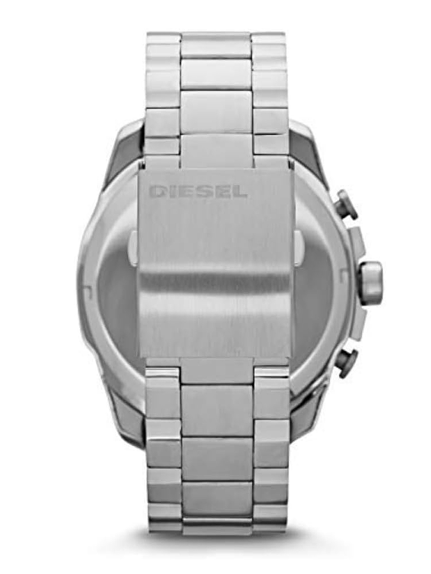 Diesel Men's Mega Chief Chronograph Stainless Steel Watch Silver