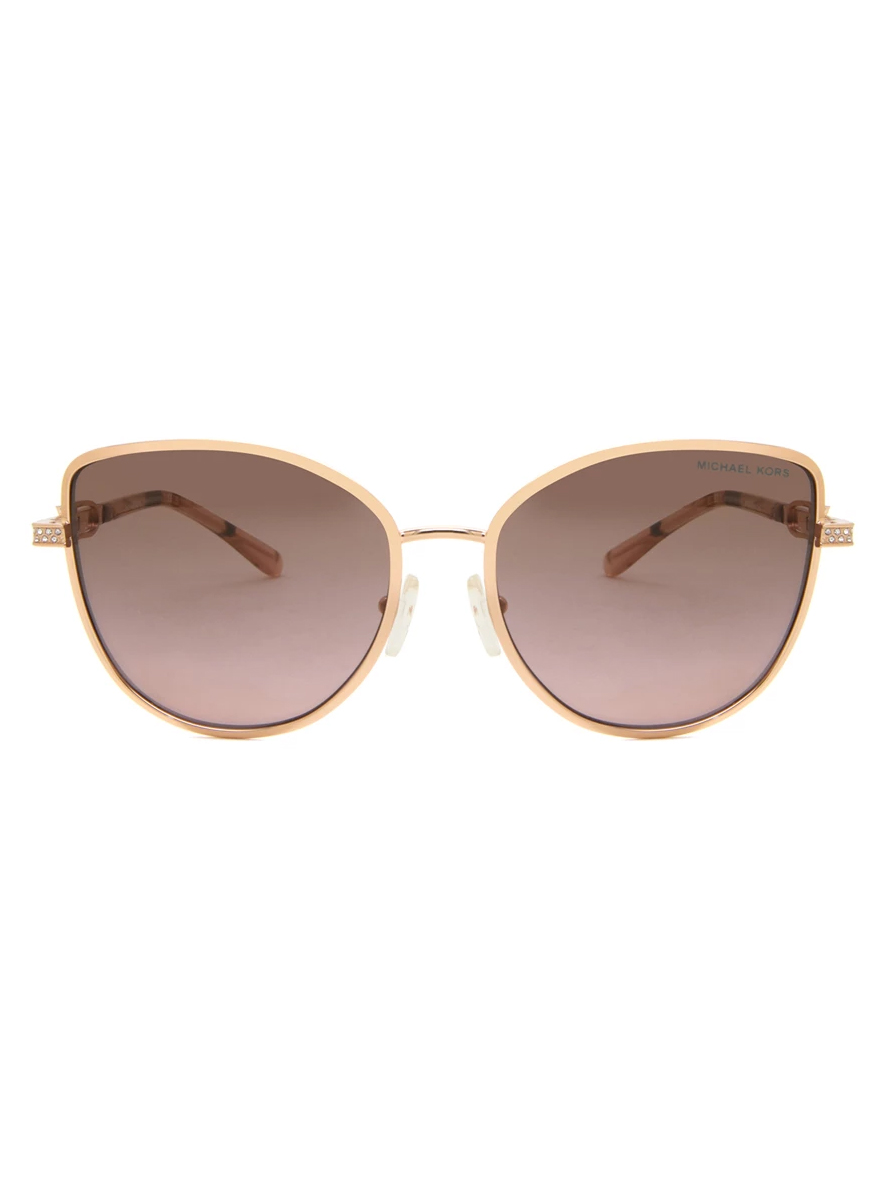 Michael Kors Catalonia Women's Cat-Eye Sunglasses Rose Gold