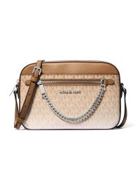 Michael Kors Jet Set Large Ombré Signature Logo Crossbody Body Husk