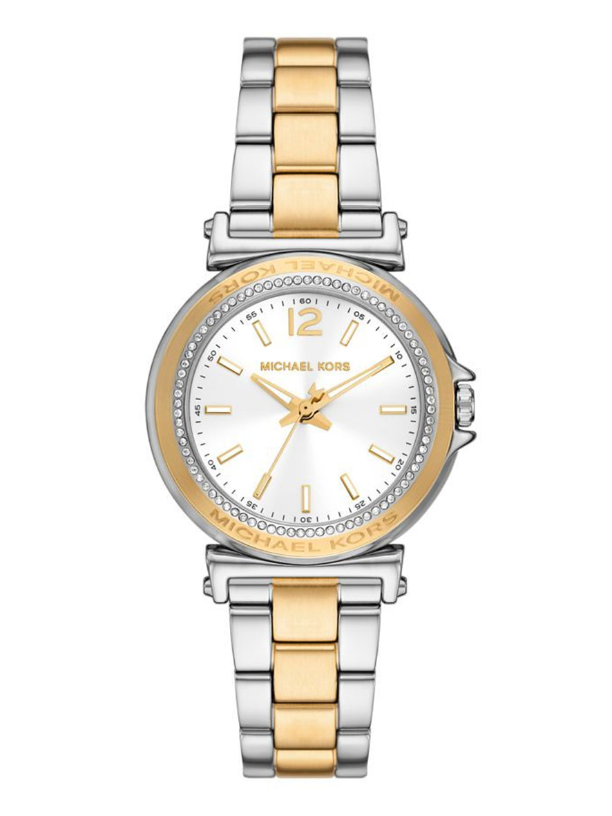 Michael Kors Maren Gold Silver Two-Tone Stainless Steel Bracelet Watch