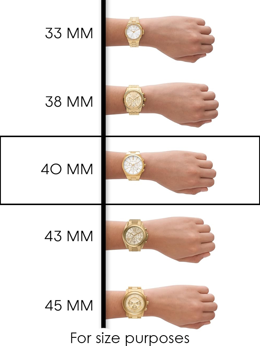 Michael Kors Oversized Brynn Pavé Rose Gold-Tone Watch