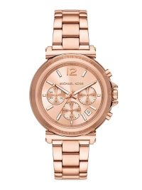 Michael Kors Oversized Maren Rose Gold-Tone Watch