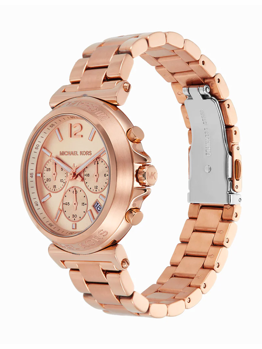 Michael Kors Oversized Maren Rose Gold-Tone Watch