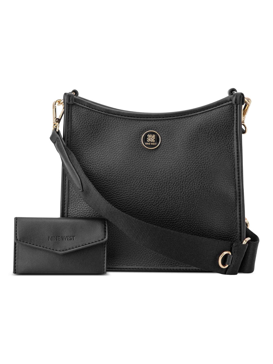 Nine West Nalini Small Crossbody Black