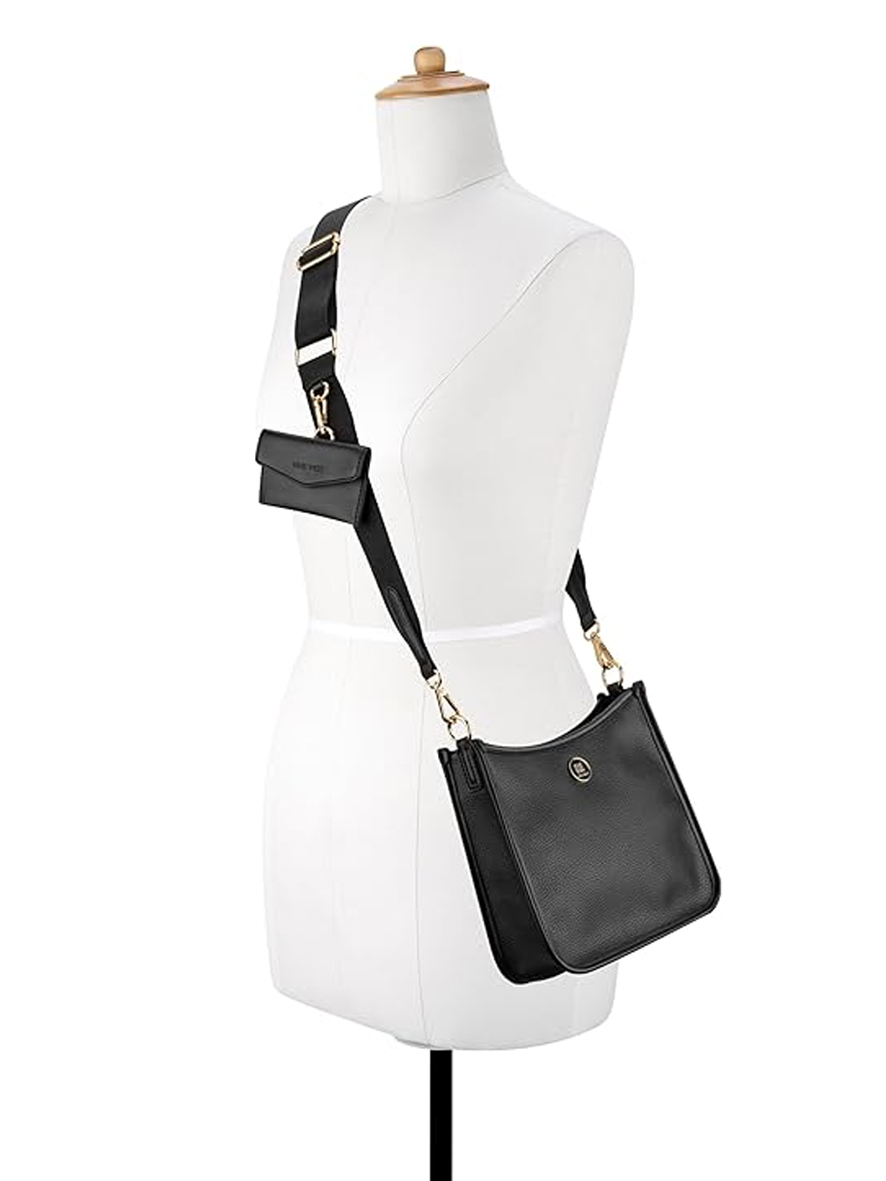 Nine West Nalini Small Crossbody Black