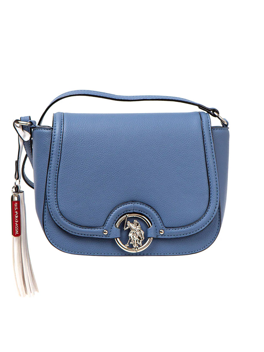 U.S. Polo Assn. Medallion Crossbody Bag Blue