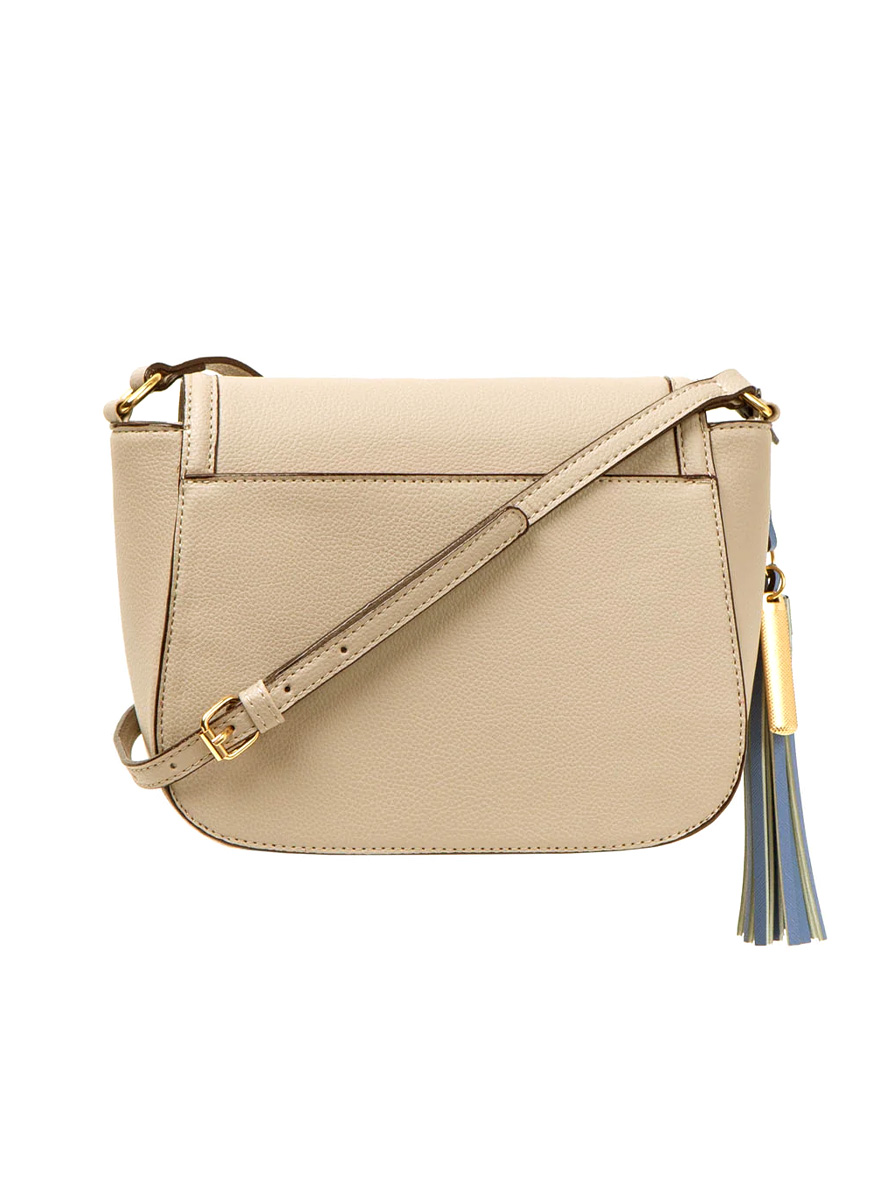 U.S. Polo Assn. Medallion Crossbody Bag Taupe